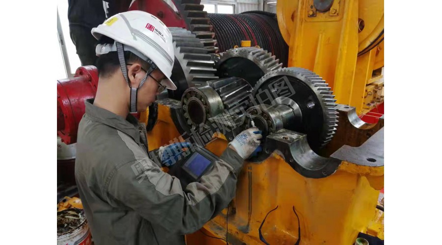 廣西百龍灘電廠(chǎng)門(mén)機(jī)無(wú)損檢測(cè)